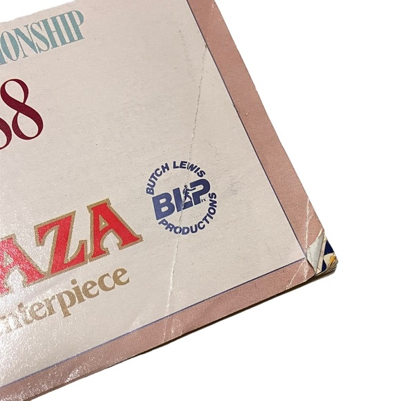 Tyson Vs Spinks June 27, 1988 Official Program Trump Plaza Atlantic City - Picture 7 of 13